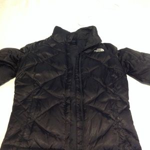 Black North Face jacket XS